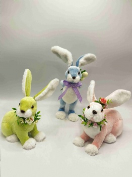 Easter Rabbit three colors