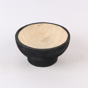 Wooden Bowl Black