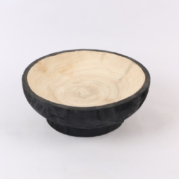 Wooden Bowl Black