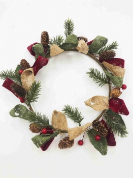 Christmas Wreath-Cone-