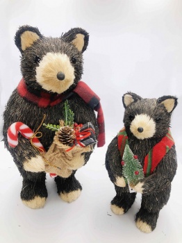 Blacking Bear with Decoration