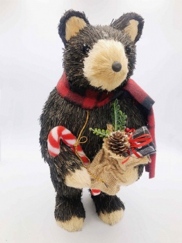 Blacking Bear with Decoration