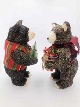 Blacking Bear with Decoration