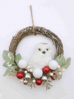 Owl Wreath