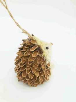 Pine nut shell Hedgehog