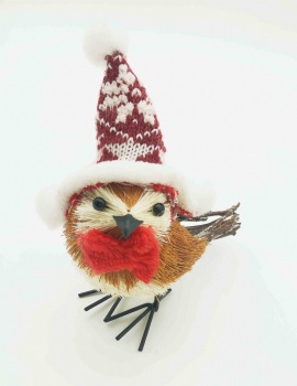 Natural Bird with Hat