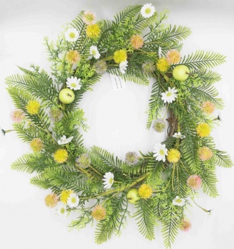 Yellow Flower Wreath