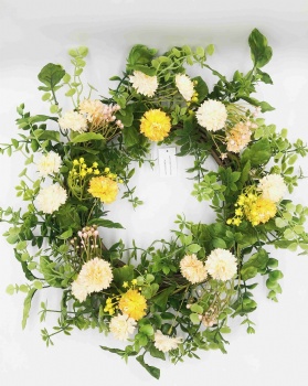 Yellow Flower Wreath