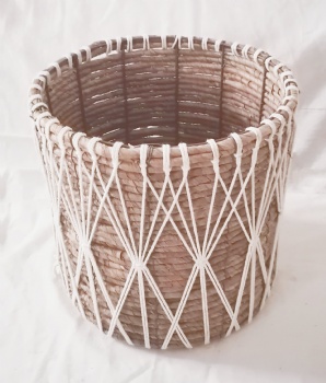 Rattan & Grass Basket