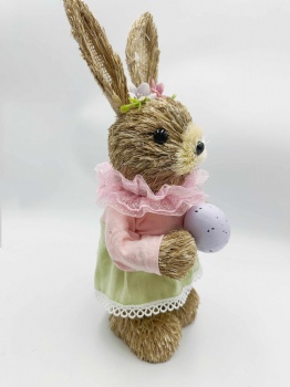 Pink Rabbit With Purple egg