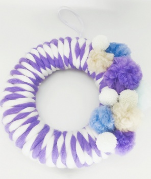 Pom-Pom Wreath