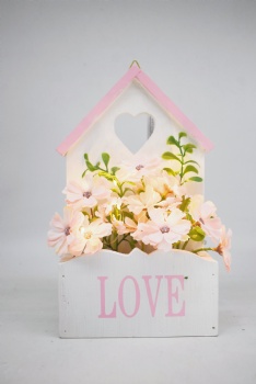 Wooden House Arrangement