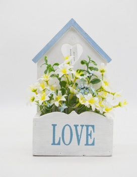 Wooden House Arrangement