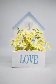 Wooden House Arrangement