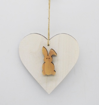 Wooden Bunny Head Hanger