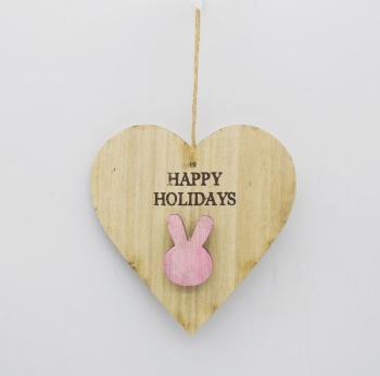 Wooden Bunny Head Hanger