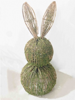 Green Rabbit Standing