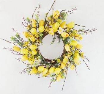 Tulip Wreath & Garland & Spray