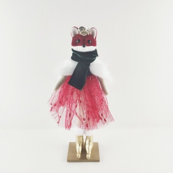 Christmas Fox Arrangement