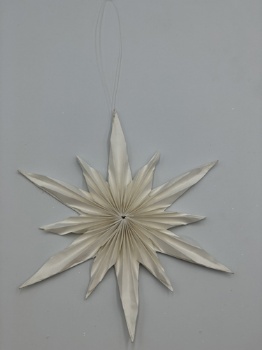 paper snowflake hanger (size: 18cm & 22cm)