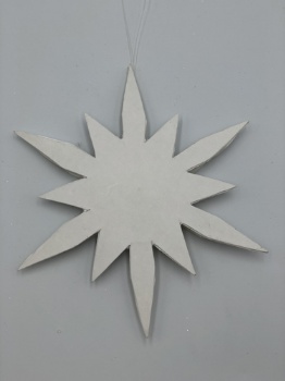 paper snowflake hanger (size: 18cm & 22cm)